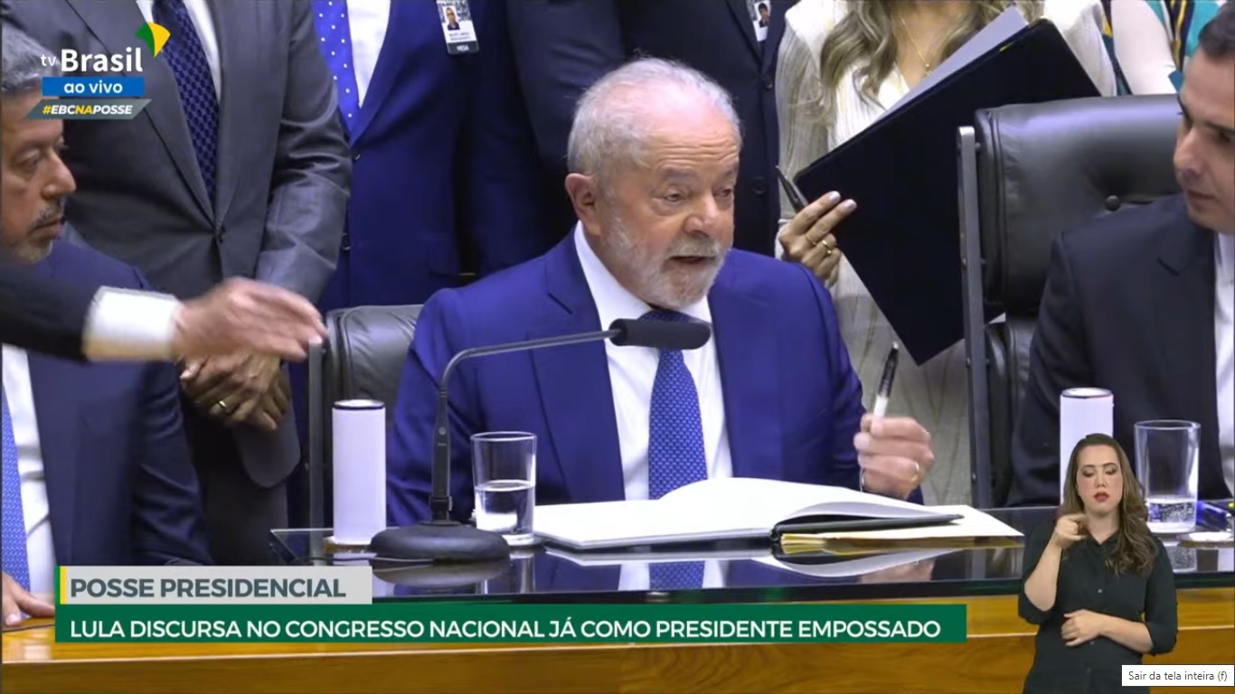 A Mensagem De Esperan A E Reconstru O Lula Toma Posse Em Bras Lia